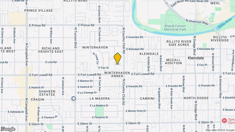 Winterhaven Terrace Mapa y Detalles de la Ubicación