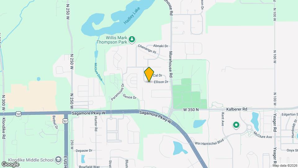 1957 Ellison Dr Map and Location Details