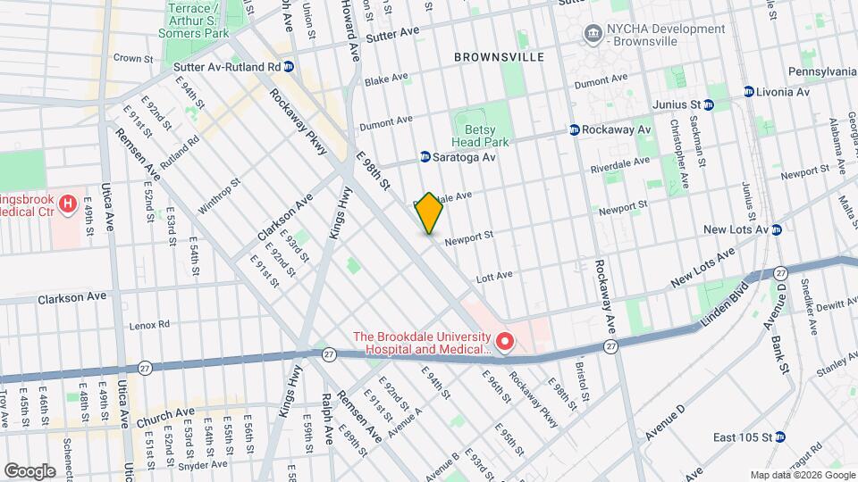 1167 Willmohr St, Unit 2F Mapa y Detalles de la Ubicación