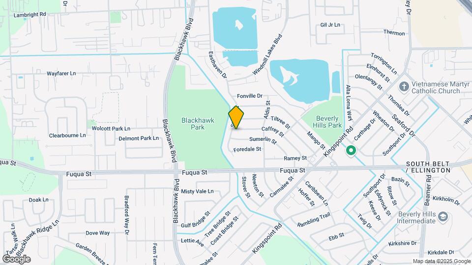 9606 Caffrey St Map and Location Details
