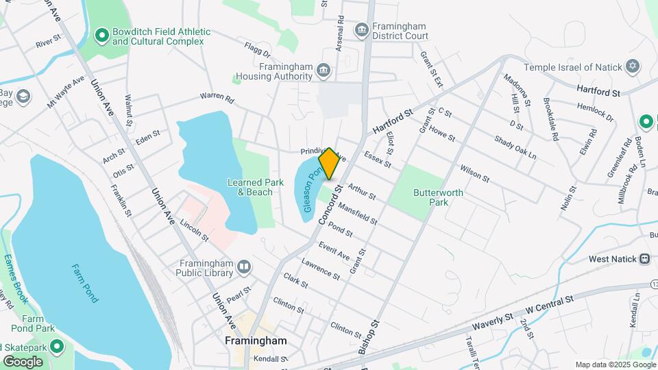 400 Concord St Map and Location Details