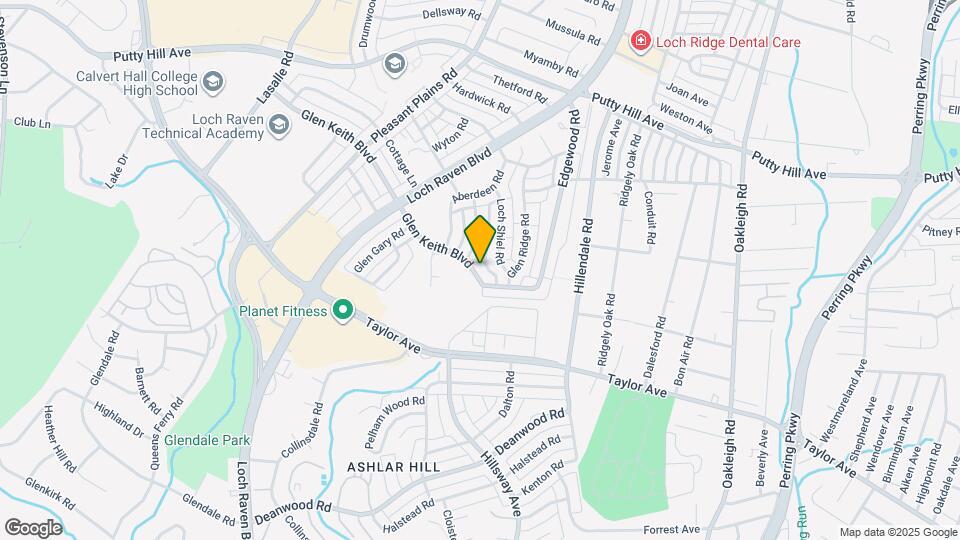 1906 Glen Keith Blvd Map and Location Details