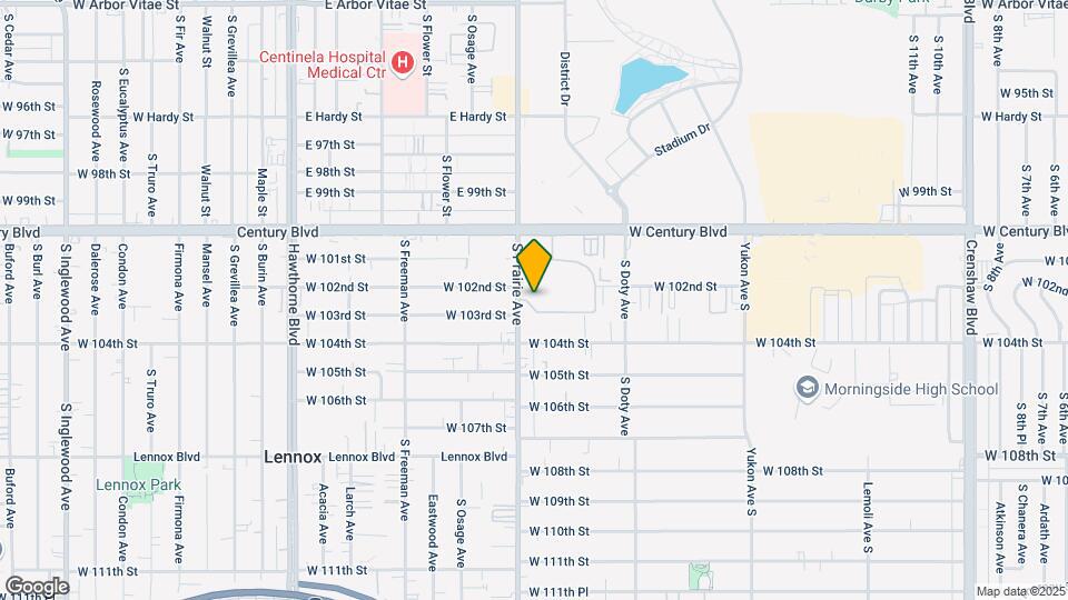 3940 W 102nd St Map and Location Details