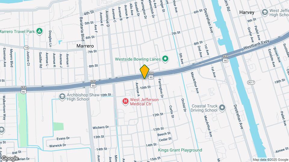 907 Allo Ave Mapa y Detalles de la Ubicación