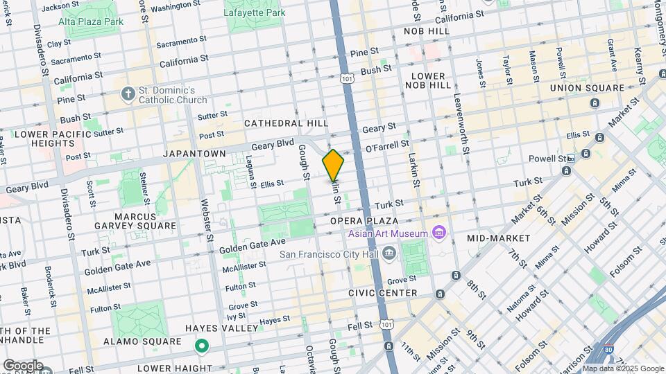 Franklin Apartments Mapa y Detalles de la Ubicación