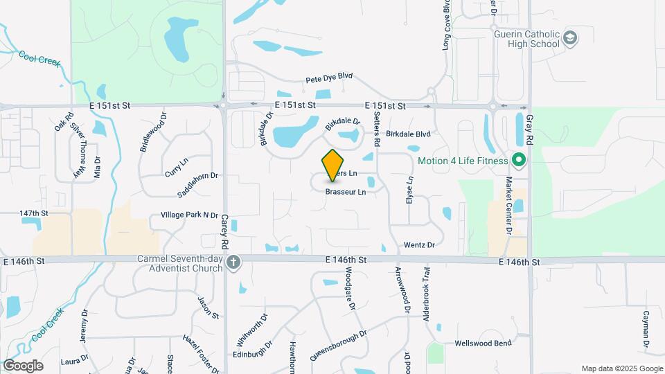 3810 Brasseur Ln Map and Location Details