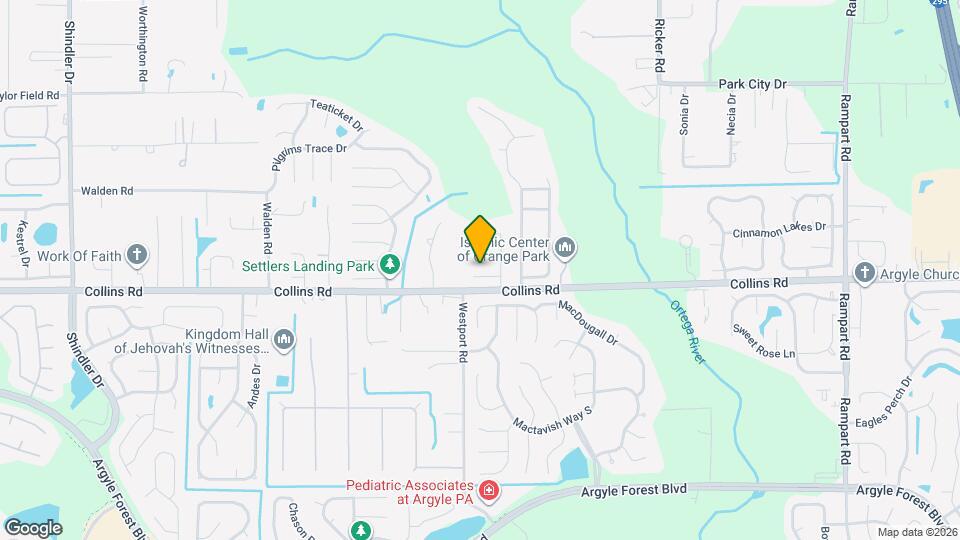 7941 Collins Bay Ct Map and Location Details