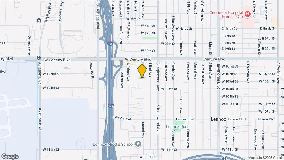 10223 Buford Ave Mapa y Detalles de la Ubicación