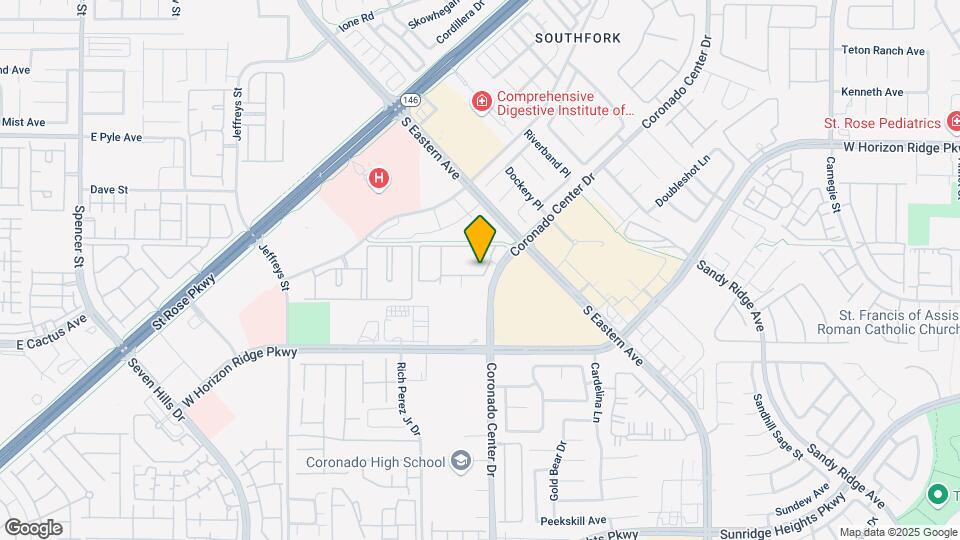 831 Coronado Center Dr, Unit 5105.350180 Map and Location Details