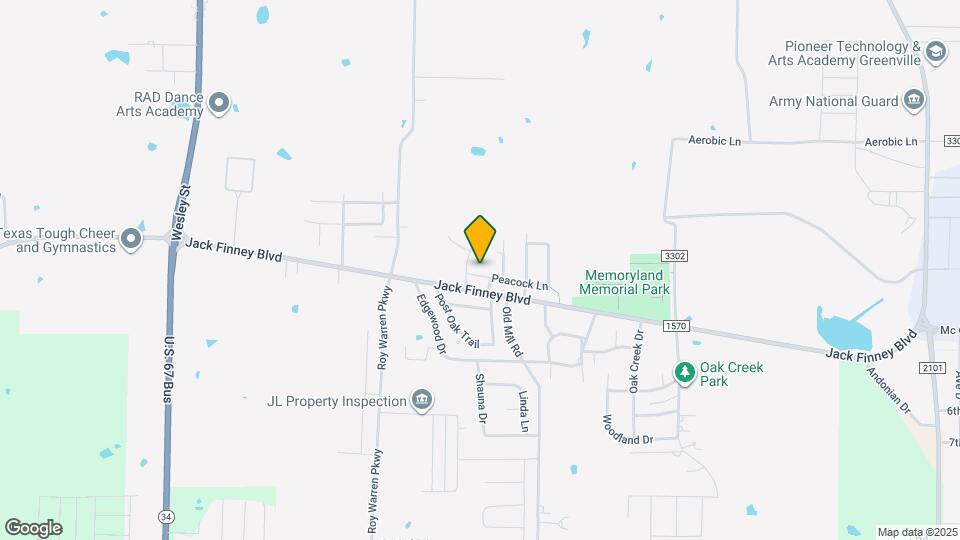 5007 Peacock Ln Map and Location Details