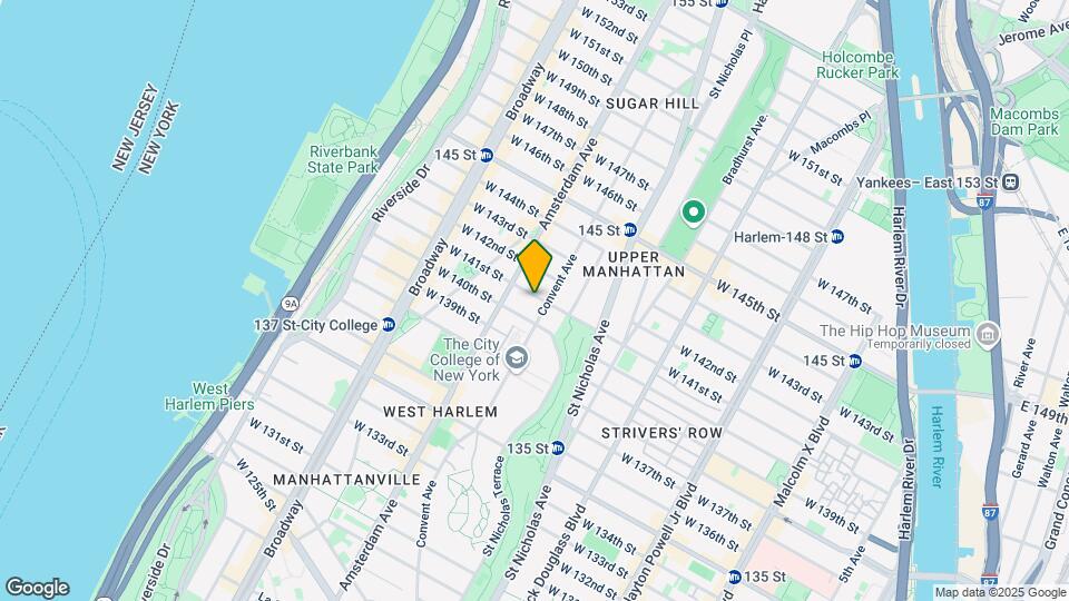452 W 141st St Map and Location Details