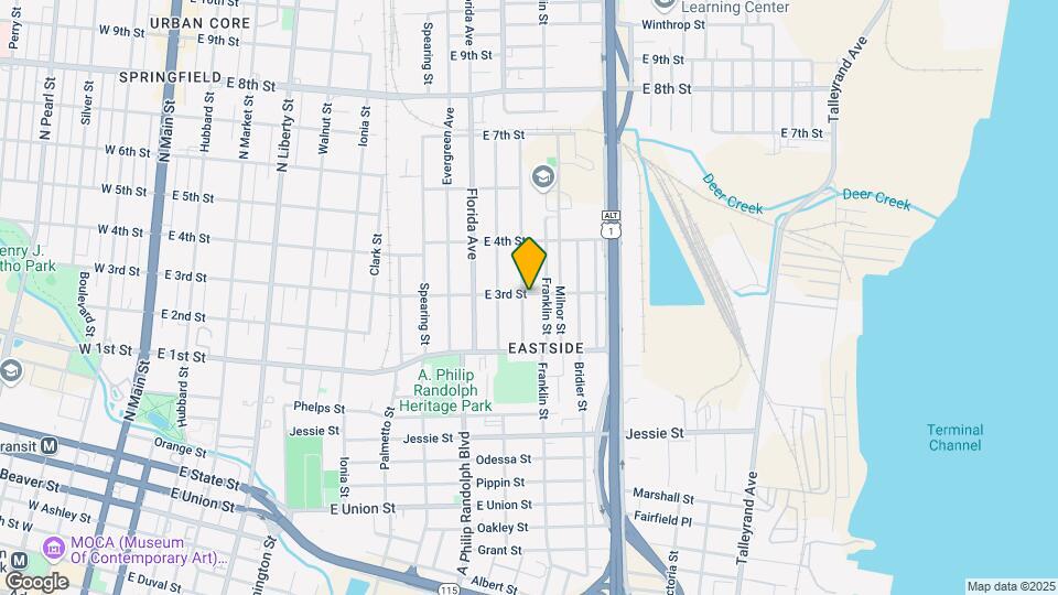 1148 E 3rd St Map and Location Details