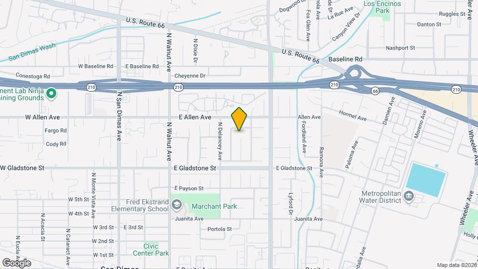 761 Churchill Ave Mapa y Detalles de la Ubicación