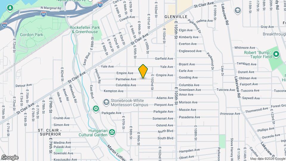 9808 Parmelee Ave Map and Location Details