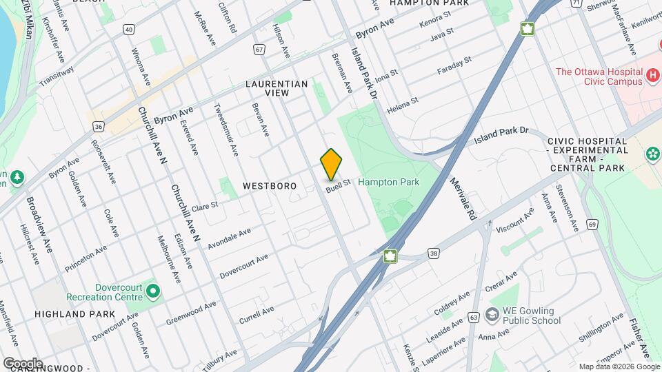 155A Buell St Map and Location Details