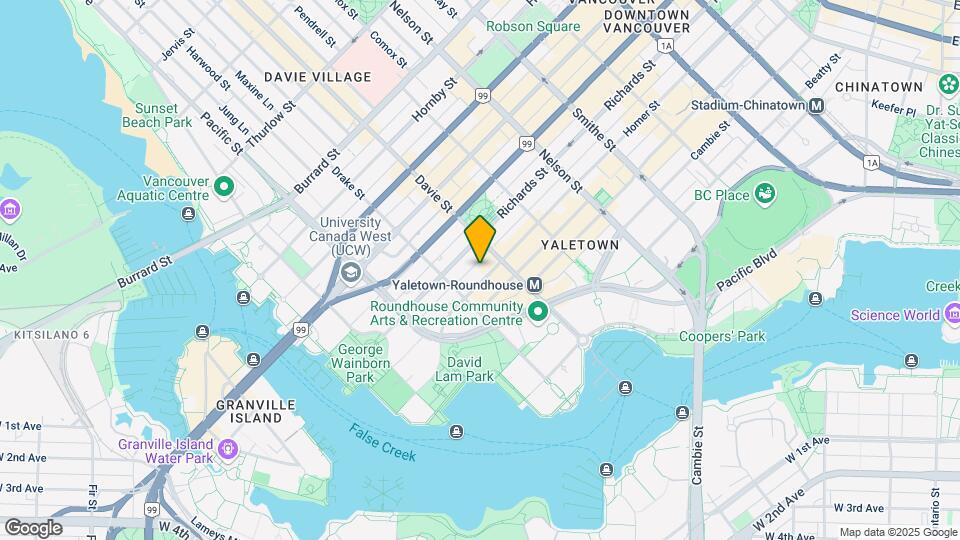 1241 Homer St Map and Location Details