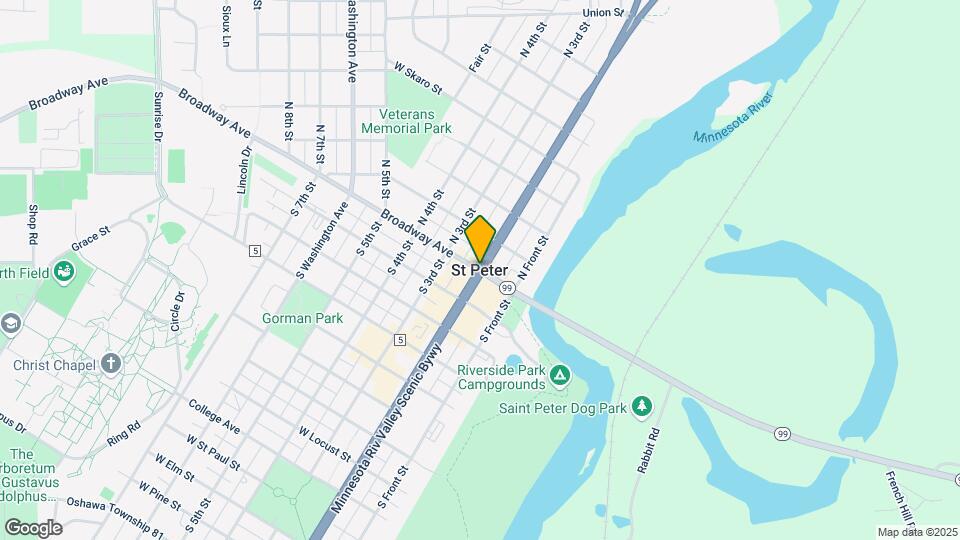 201 Park Row, Unit 1 Bedroom Map and Location Details