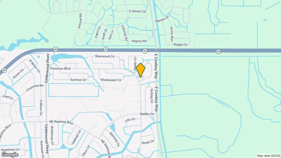 8044 Sandalwood Cir, Unit Room Map and Location Details