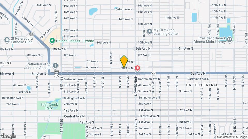 5026 6th Ave N Map and Location Details