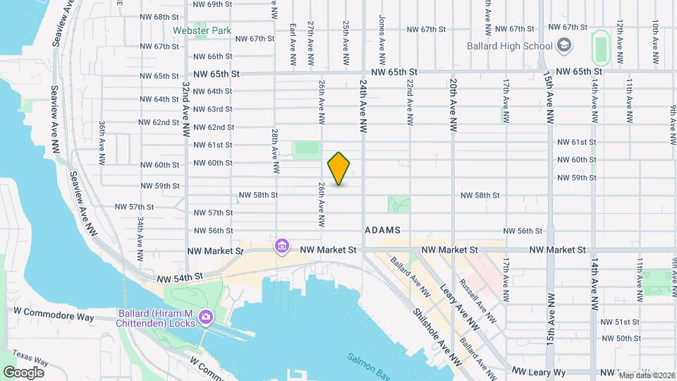 2432 NW 58th St Map and Location Details