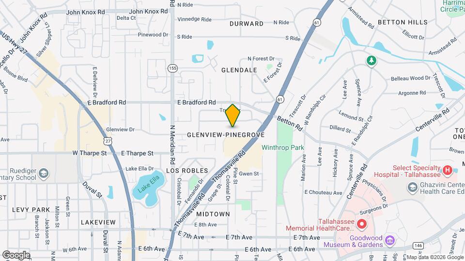624 Glenview Dr Map and Location Details