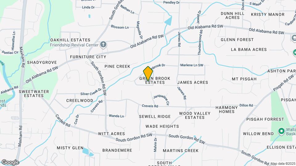 6190 Greenbrook Cir Map and Location Details