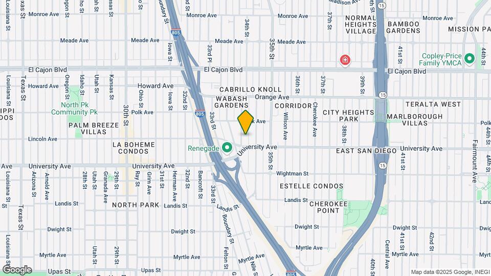 4027 34th St Mapa y Detalles de la Ubicación