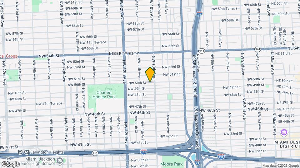 1026 NW 50th St Map and Location Details