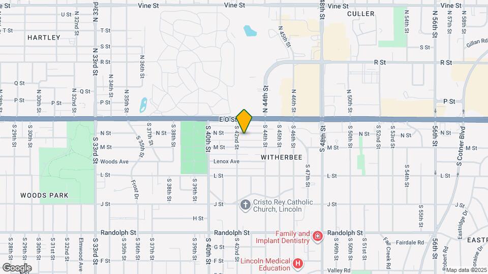 4221 N St Map and Location Details