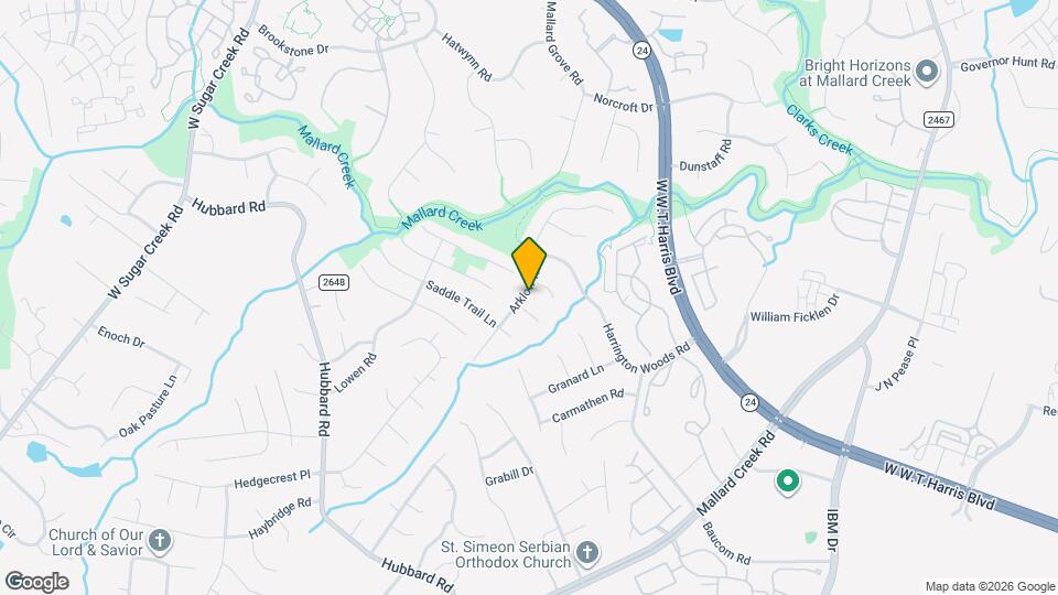 3316 Arklow Rd Map and Location Details