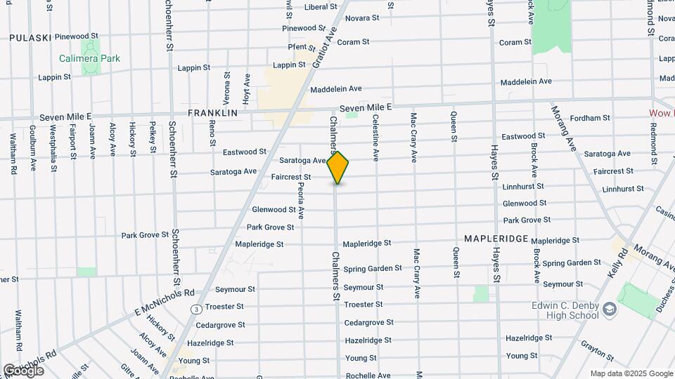 14405 Linnhurst St Map and Location Details