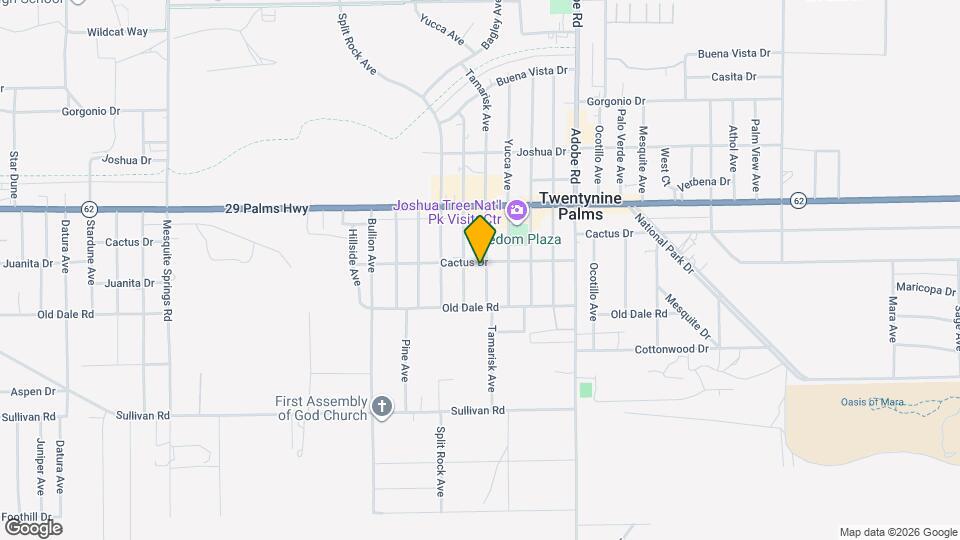 6614 Tamarisk Ave Map and Location Details