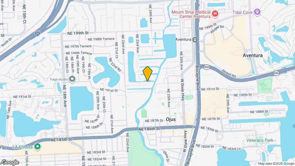 2341 NE 192 St Map and Location Details