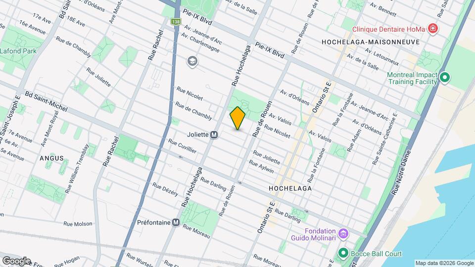 2316 De Chambly Rue Map and Location Details