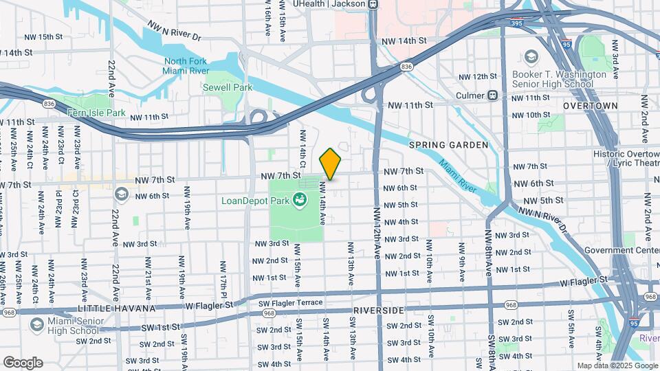1371 NW 6th St Map and Location Details