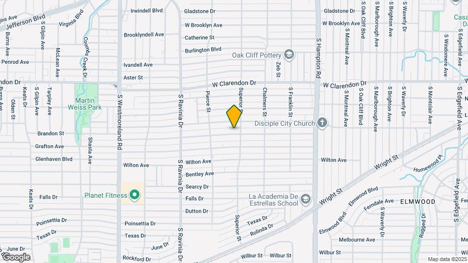 2715 Grafton Ave Map and Location Details