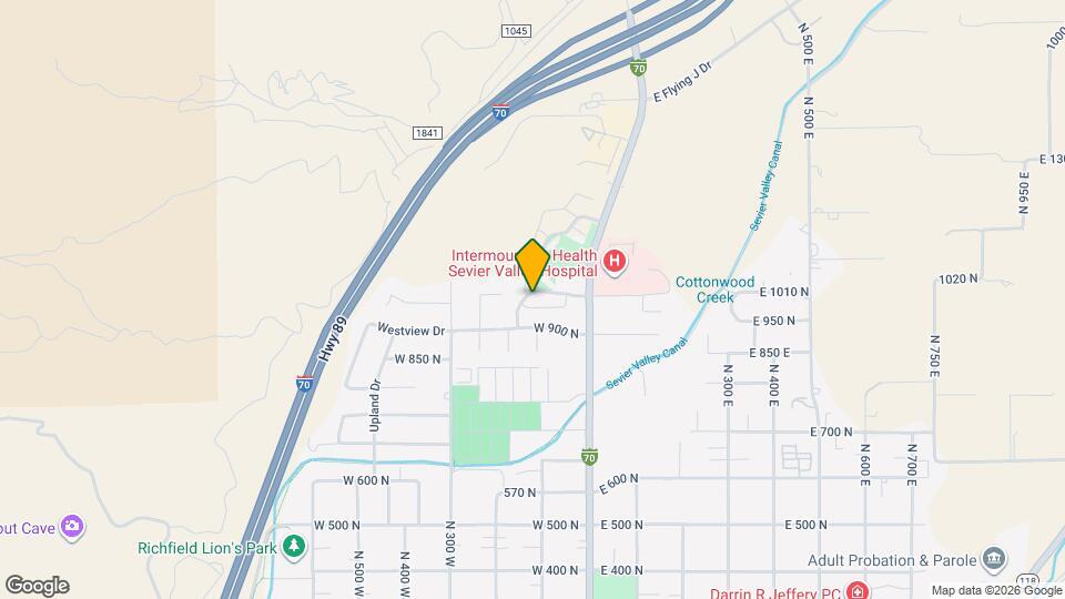 984 N Centennial Park Dr Map and Location Details