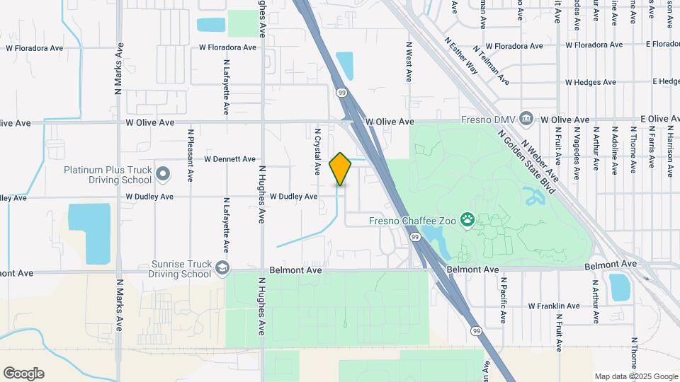 851 N Bengston Ave Map and Location Details