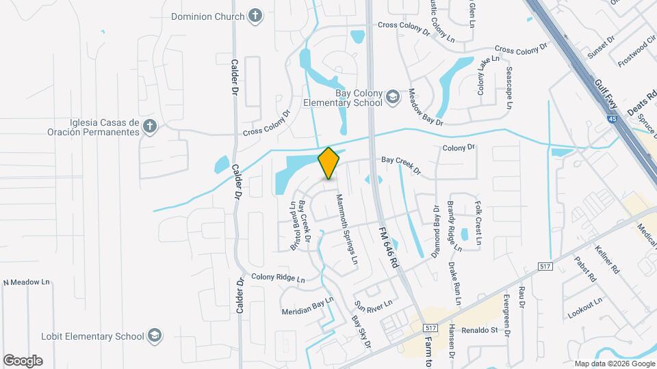 111 Riverbreeze Ct Mapa y Detalles de la Ubicación