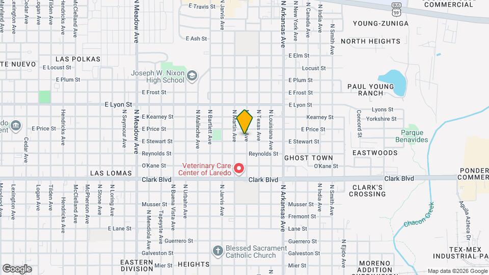 2420 E Stewart St Mapa y Detalles de la Ubicación