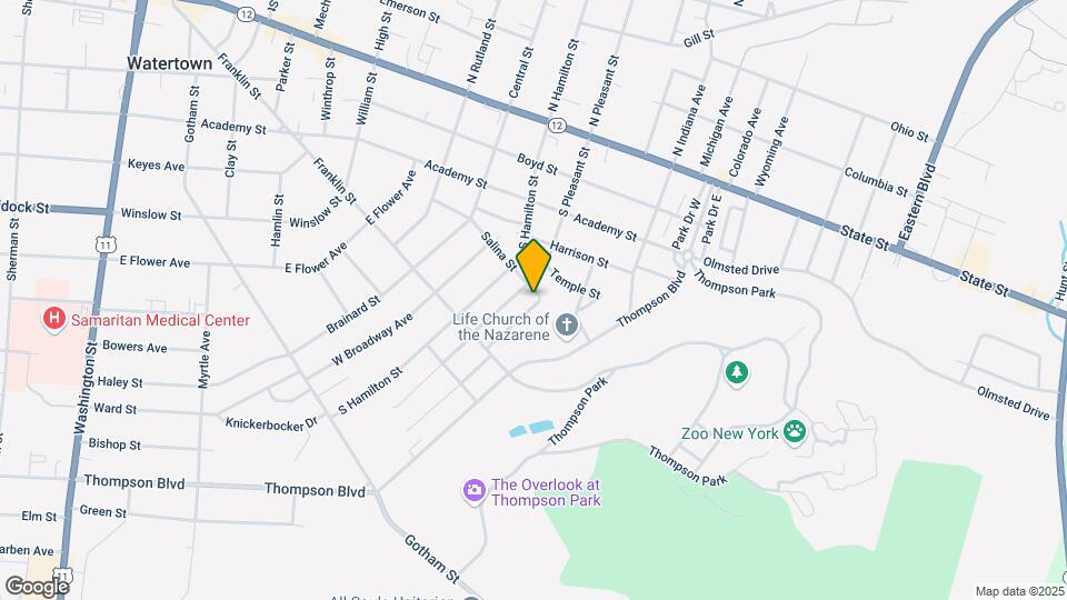 1112 Salina St Map and Location Details