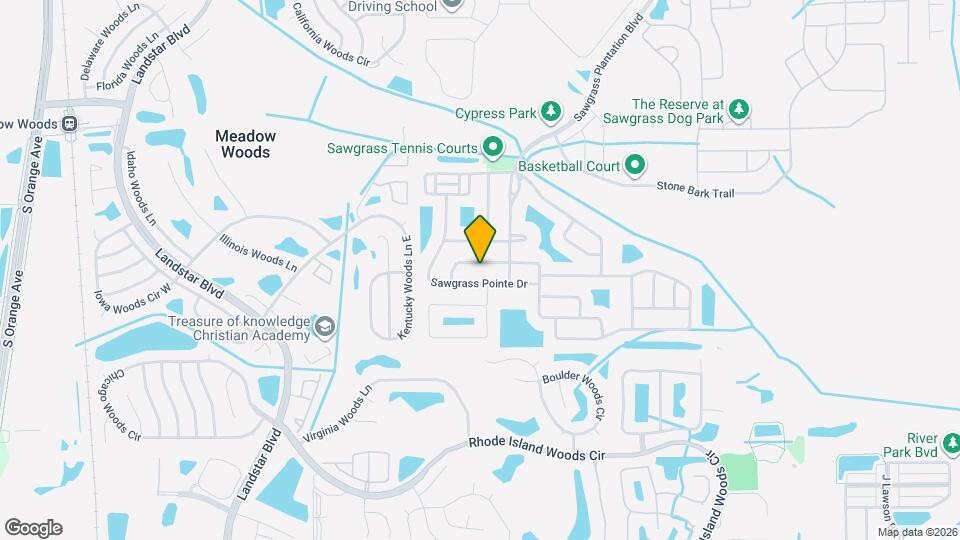 12614 Boggy Pointe Dr Map and Location Details