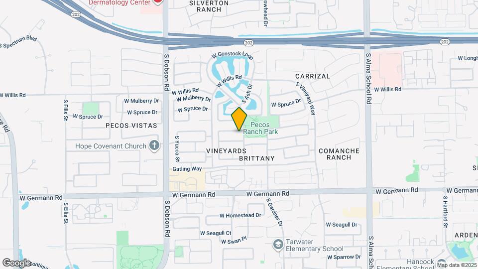 1615 W Enfield Way Map and Location Details