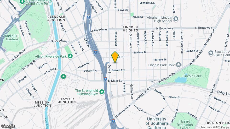 2031 Workman St Map and Location Details