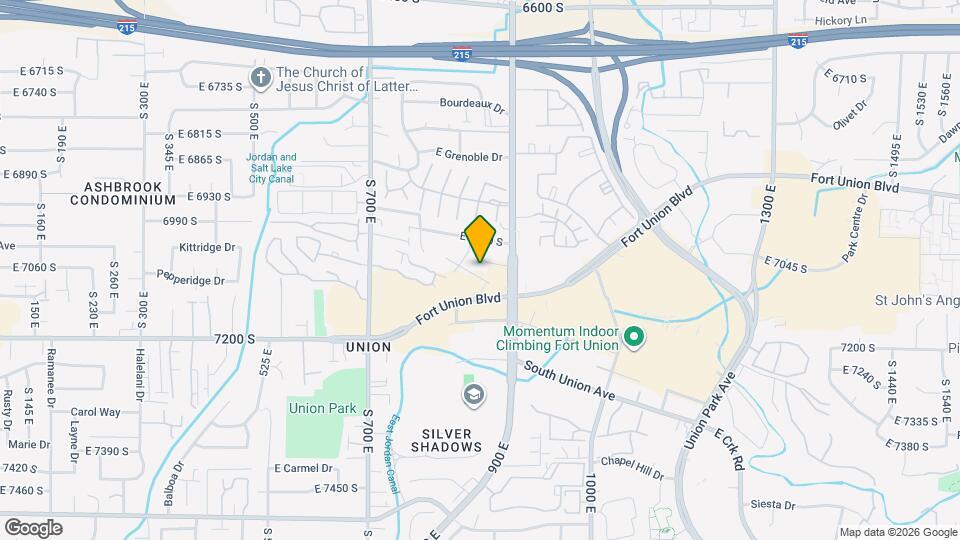 851 E Newbold Cir Mapa y Detalles de la Ubicación