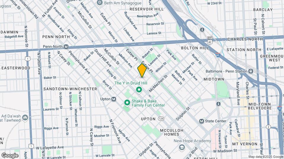 1712 Madison Ave Mapa y Detalles de la Ubicación