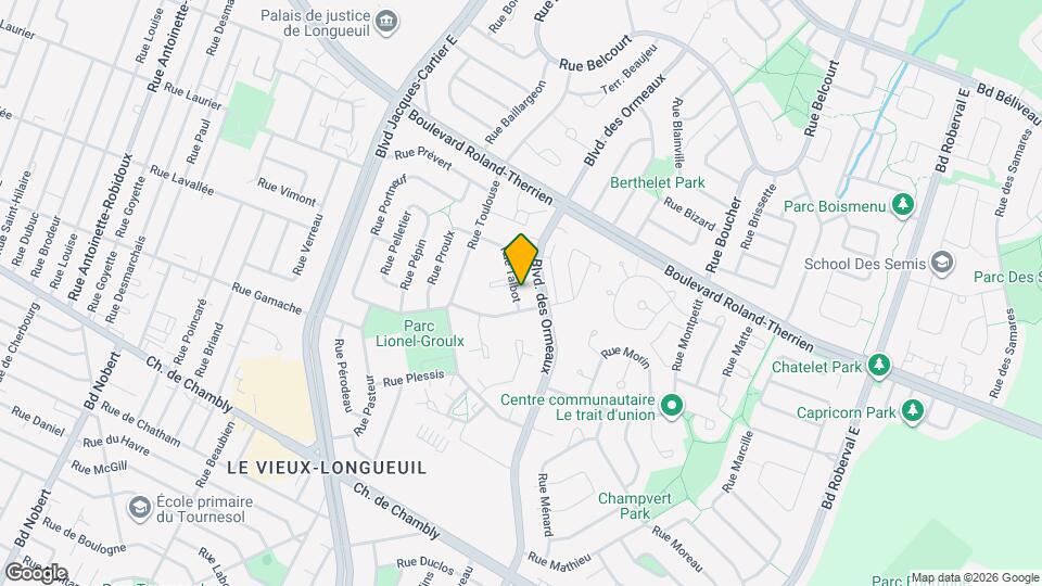 355 Talbot Rue Map and Location Details