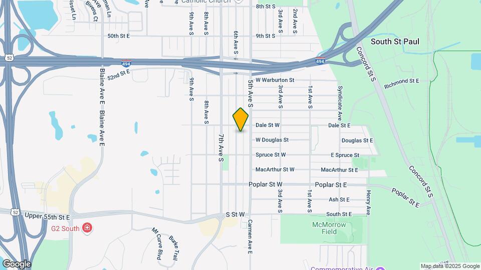 1215 6th Ave S, Unit 1217 Map and Location Details
