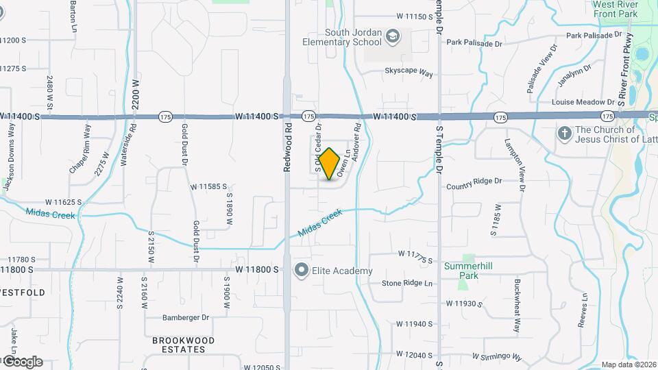 1574 Andover Rd Map and Location Details