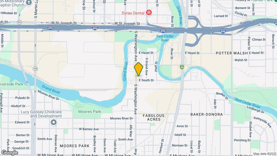 1145 S Washington Ave, Unit .5 Mapa y Detalles de la Ubicación